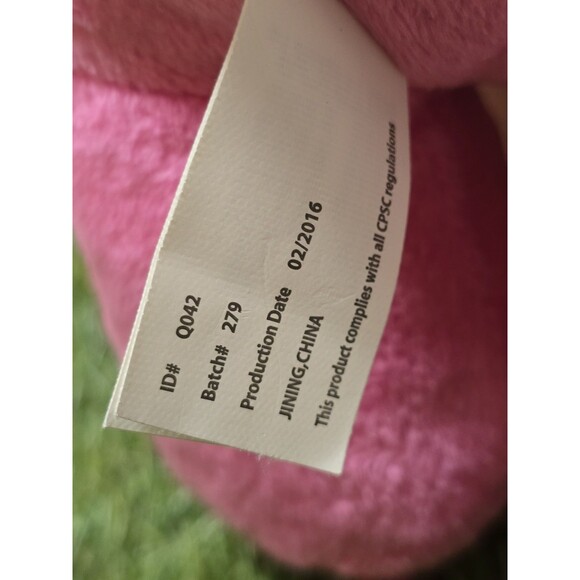 Care Bears Secret Bear 2016 Pink Plush Kelly Toys Damage On Bottom Of One Foot - Picture 12 of 15